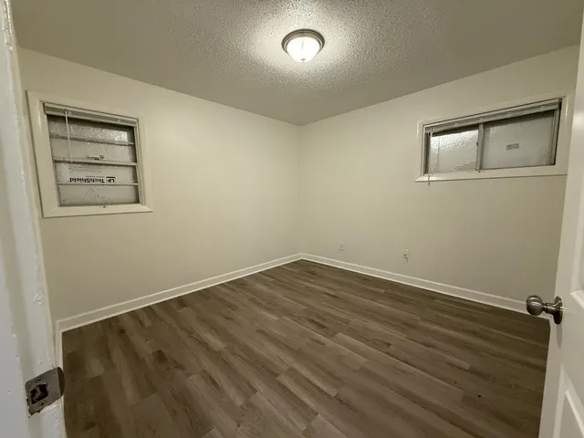 wooden floor in an empty room