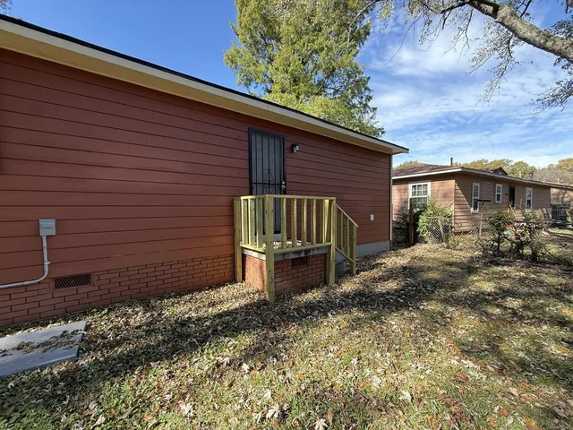 a view of outdoor space with trees