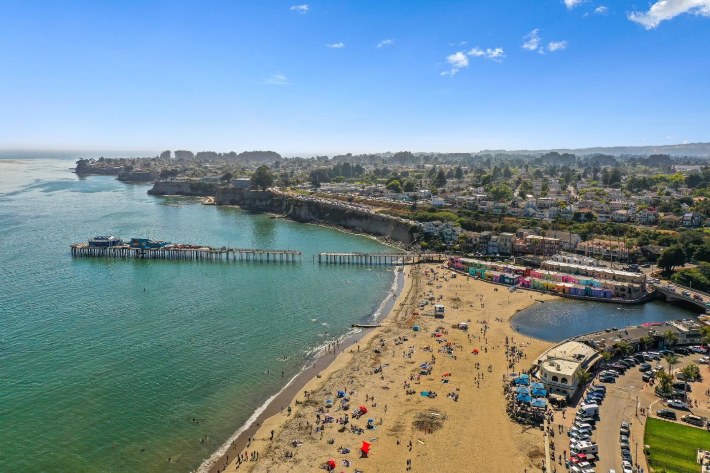 829 Monterey Avenue Capitola, CA 95010 - Photo 49 of 59 a view of a lake with a city