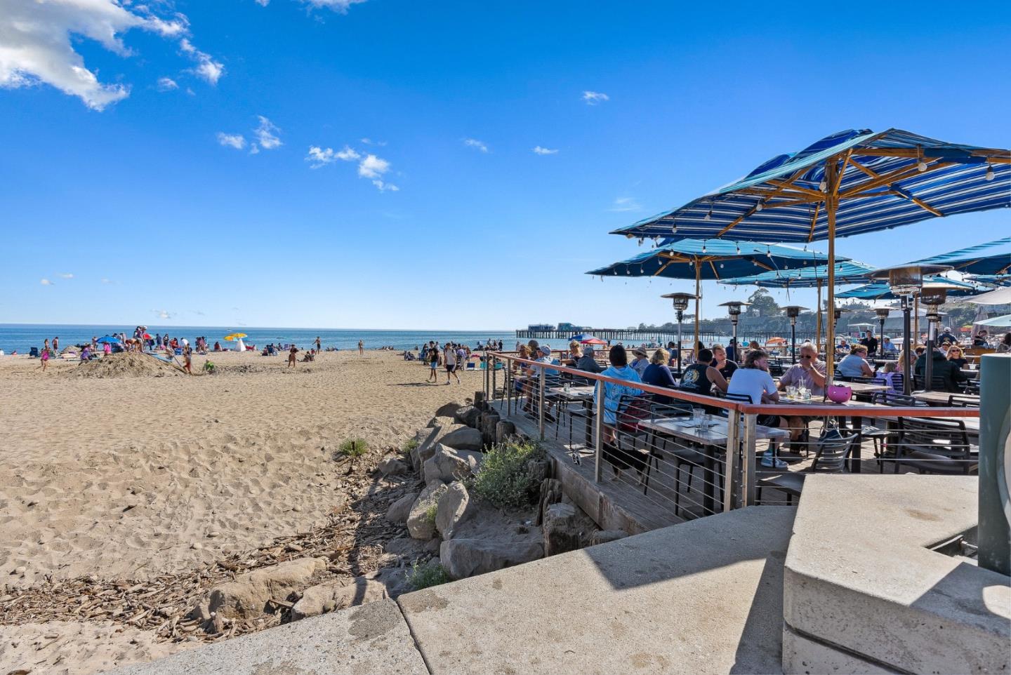 829 Monterey Avenue Capitola, CA 95010 - Photo 53 of 59 a view of a swimming pool with outdoor seating