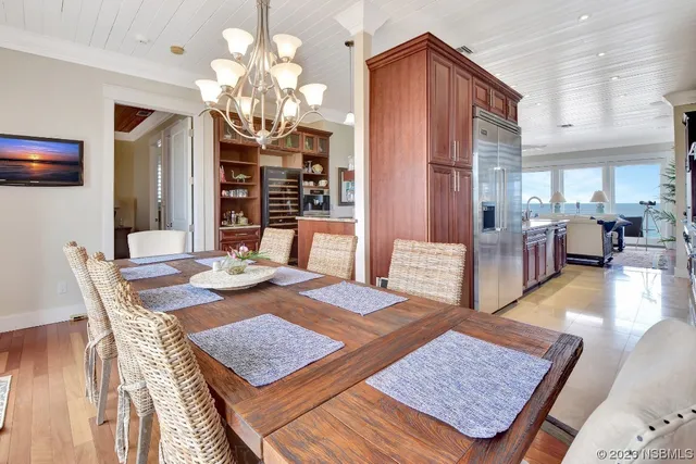 a view of a street with a building in the background