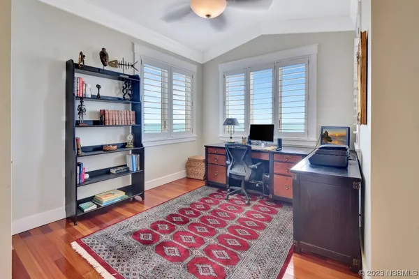 a view of a house with a swimming pool