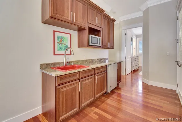 a view of ocean view with beach