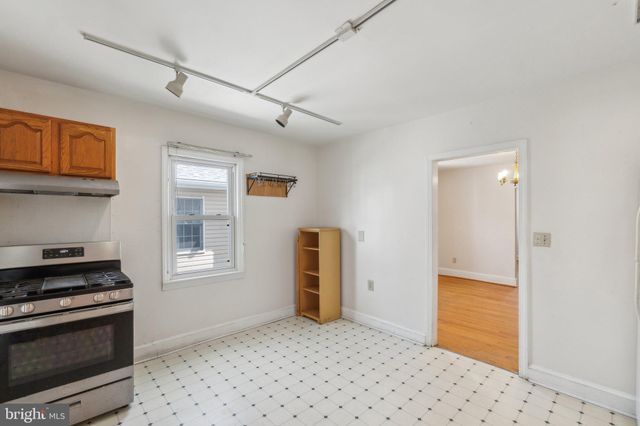 a view of kitchen and utility room