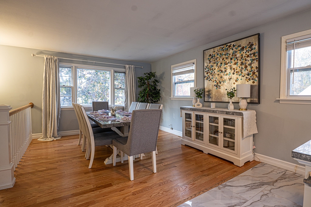 5 Bailey Road Dracut, MA 01826 - Photo 9 of 26 a view of a dining room with furniture and windows