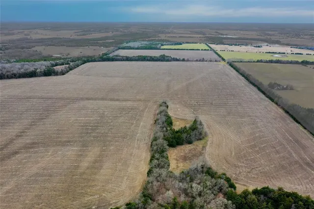 an aerial view of a beach