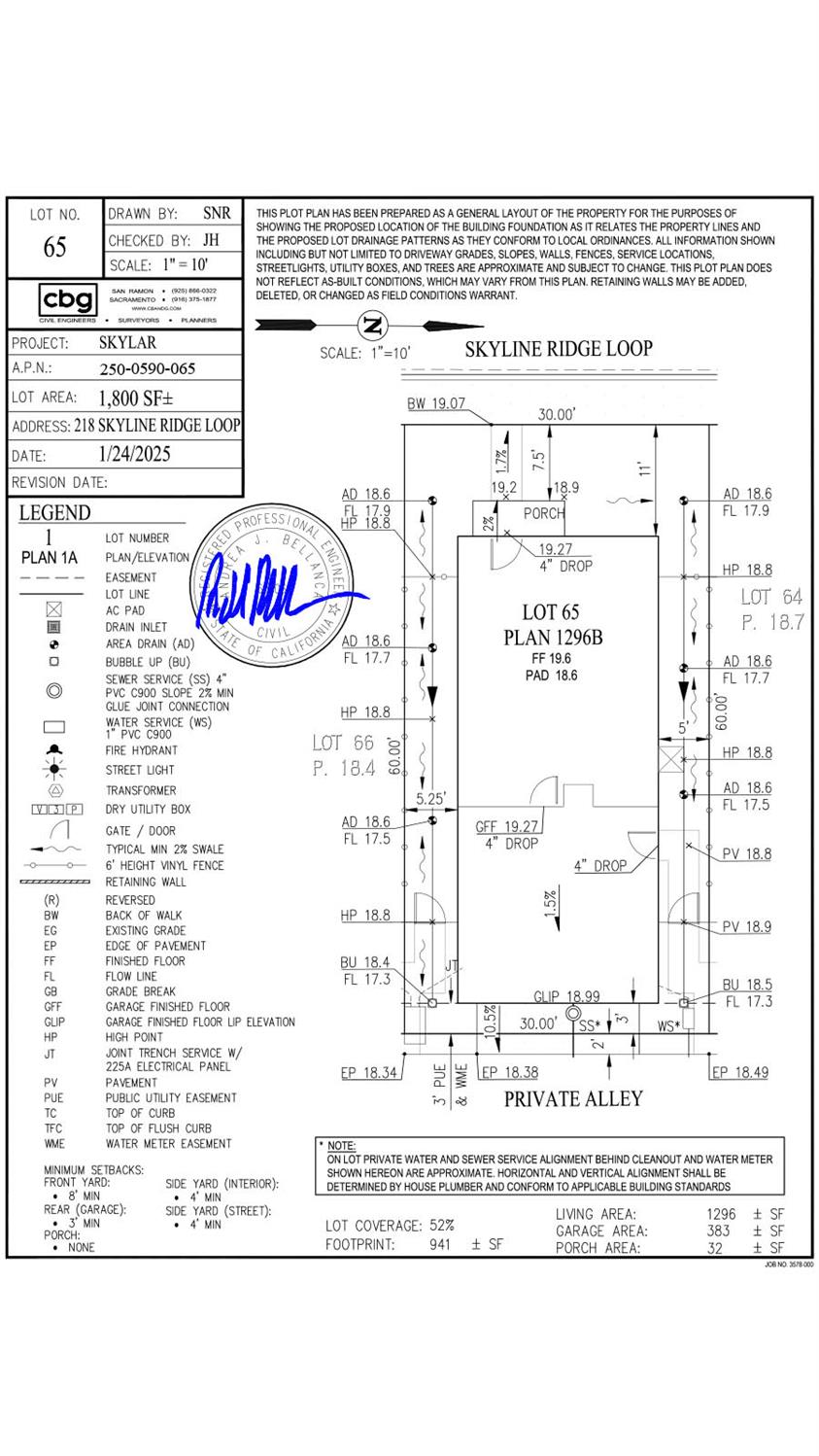 218 Skyline Rdg Loop Sacramento, CA 95834 - Photo 2 of 5 Lot 65