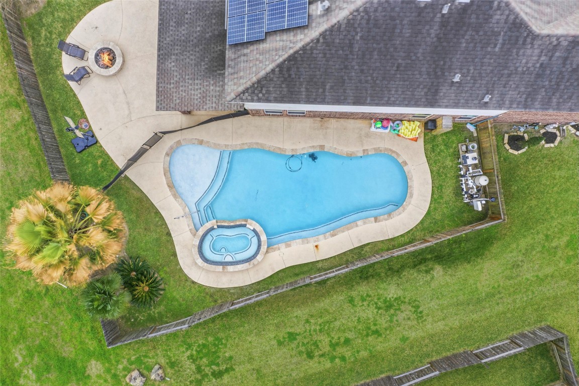 12402 Garnet Road Mont Belvieu, TX 77535 - Photo 44 of 49 a view of door and outdoor space