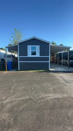 a view of a house with a garage
