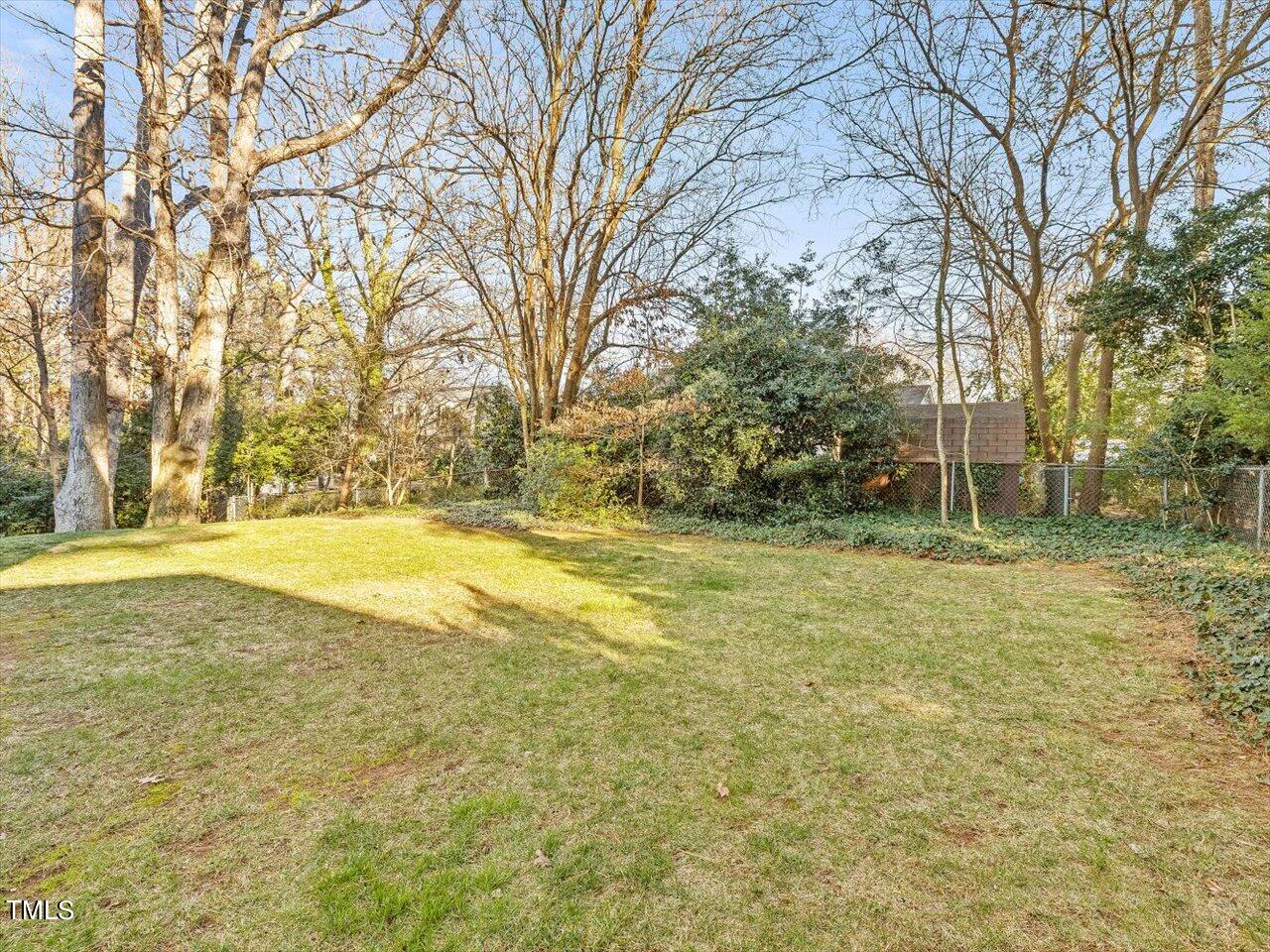 2616 Catalina Drive Raleigh, NC 27607 - Photo 50 of 60 a view of yard with tree