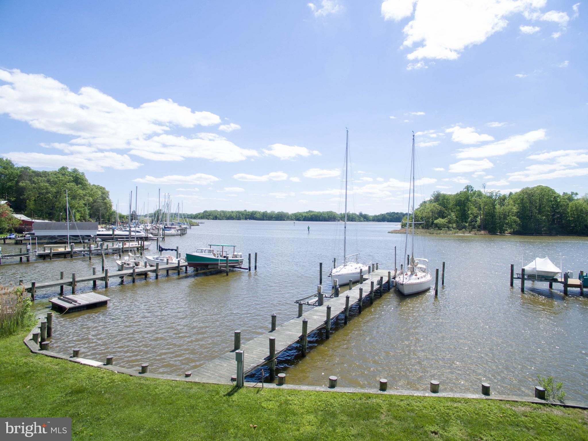 3962 Germantown Road Edgewater, MD 21037 - Photo 29 of 52 Deep Water Slips with views of Rhode River