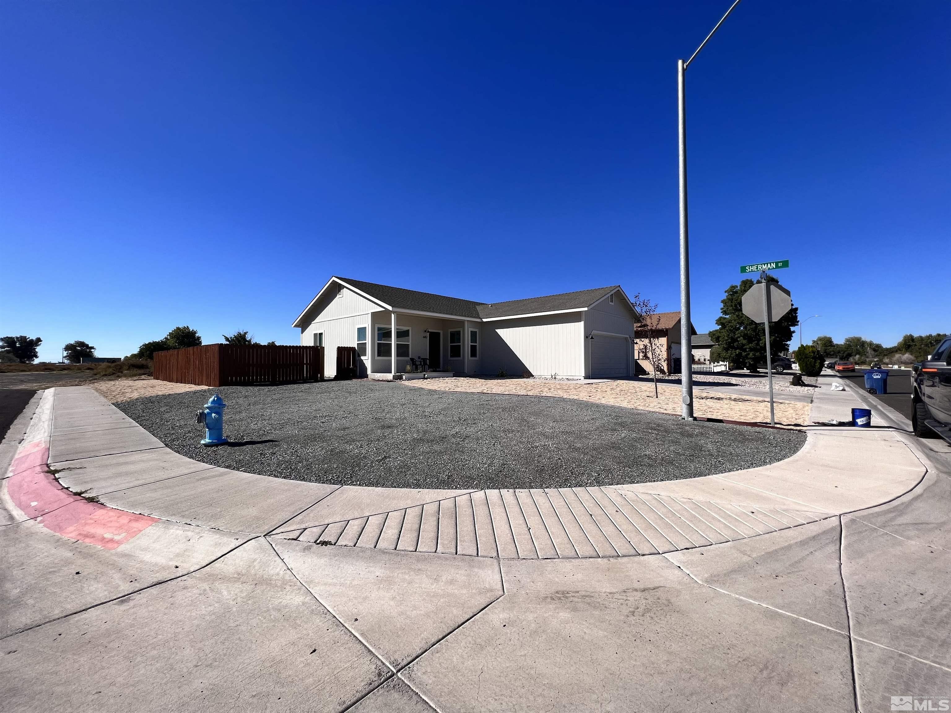 a house view with a outdoor space