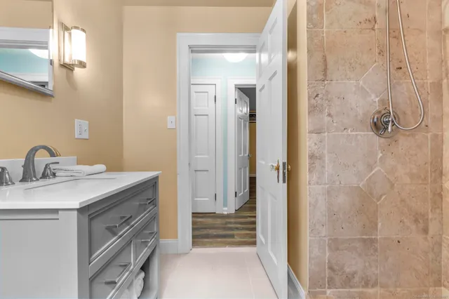 a bathroom with a sink and a toilet