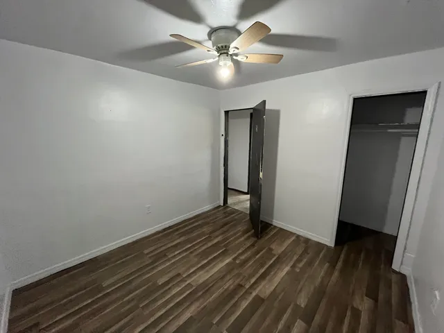wooden floor in an empty room