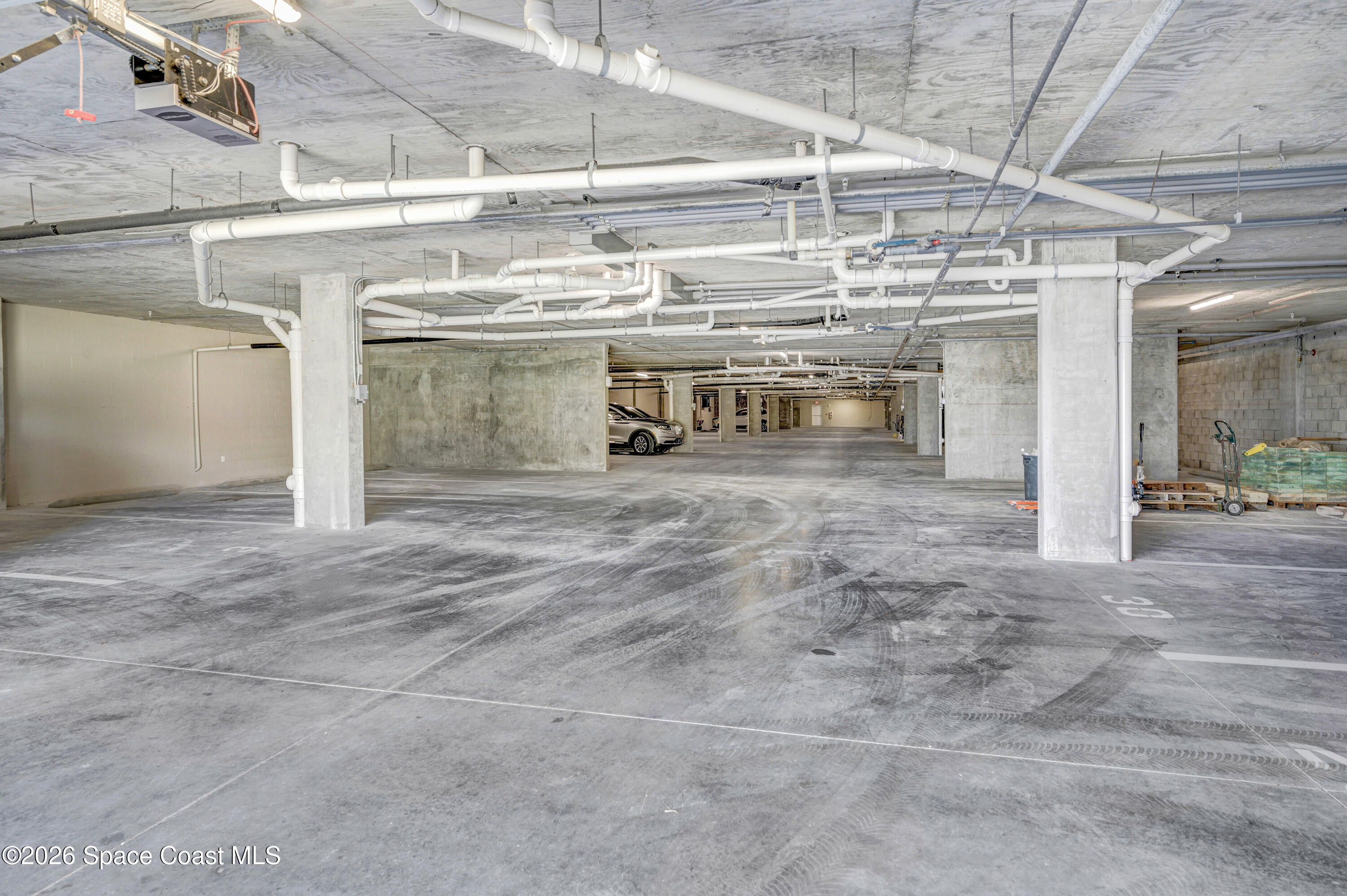 1805 Riverside Drive, Unit 304 Titusville, FL 32780 - Photo 44 of 46 a view of a garage