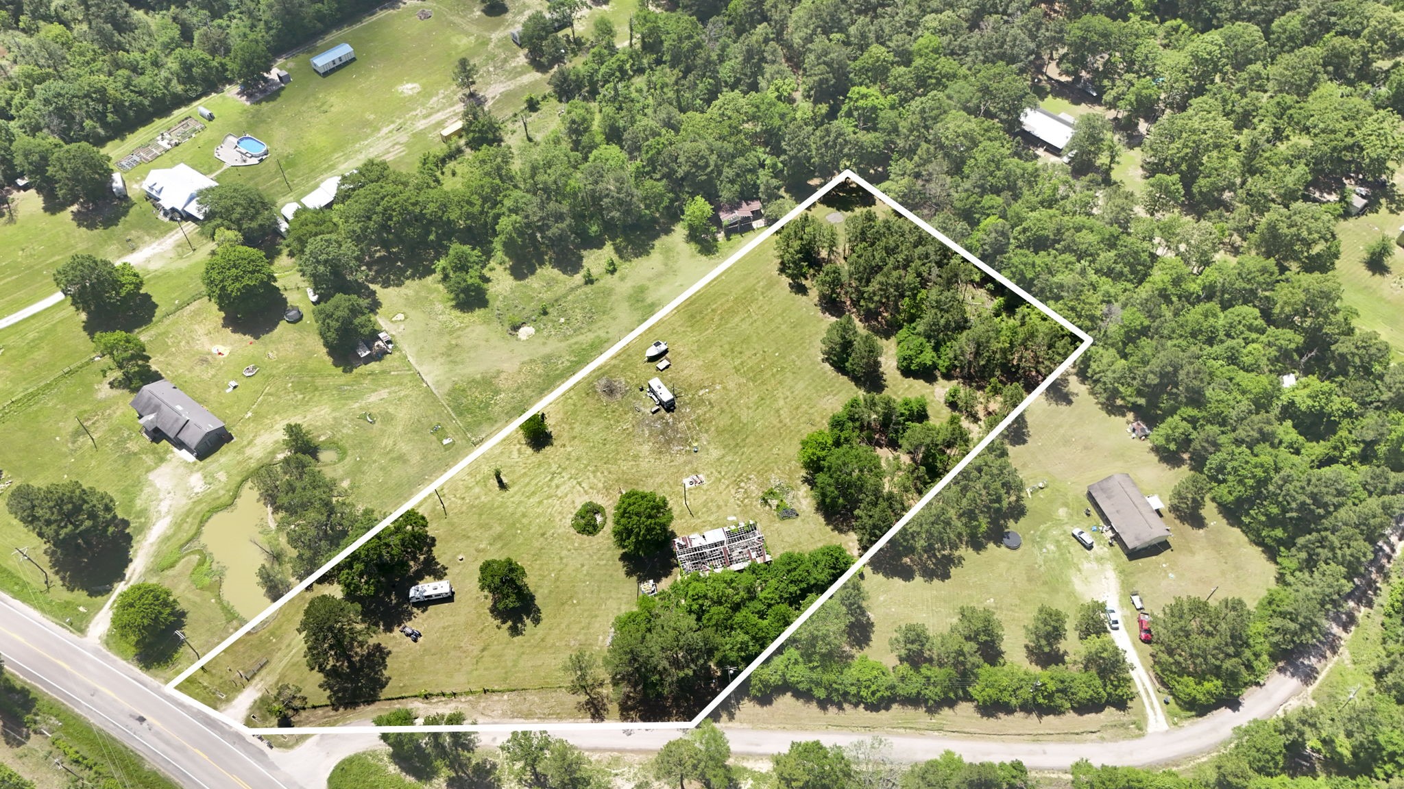 2814 Farm To Market Road 356 Trinity, TX 75862 - Photo 23 of 39 a view of statue in a garden