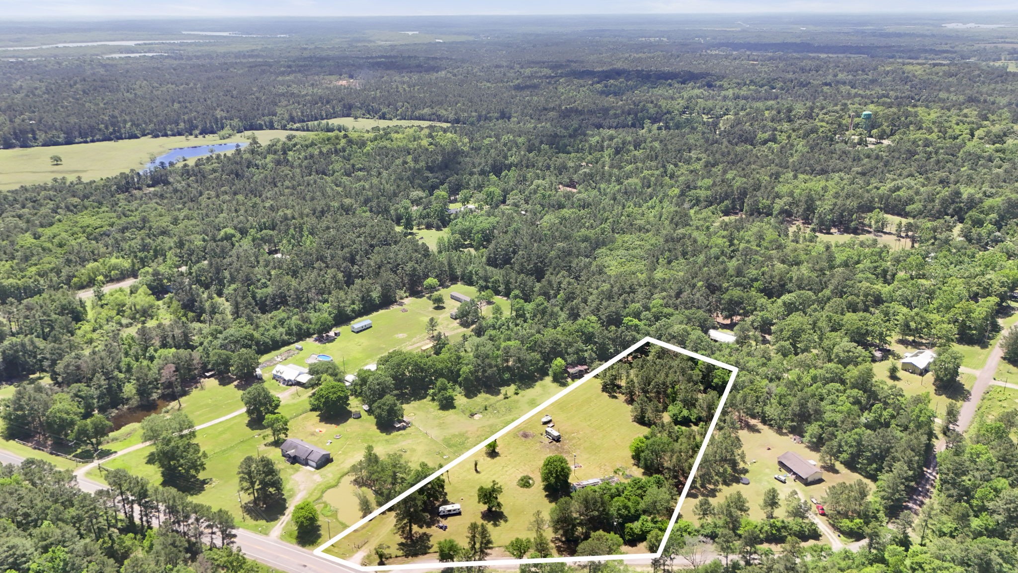 2814 Farm To Market Road 356 Trinity, TX 75862 - Photo 26 of 39 a view of a yard