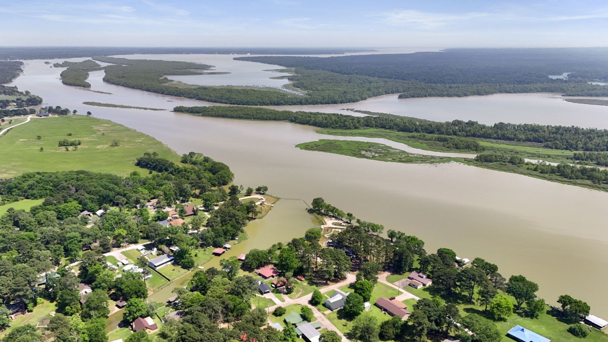 2814 Farm To Market Road 356 Trinity, TX 75862 - Photo 32 of 39 a view of a lake with a mountain