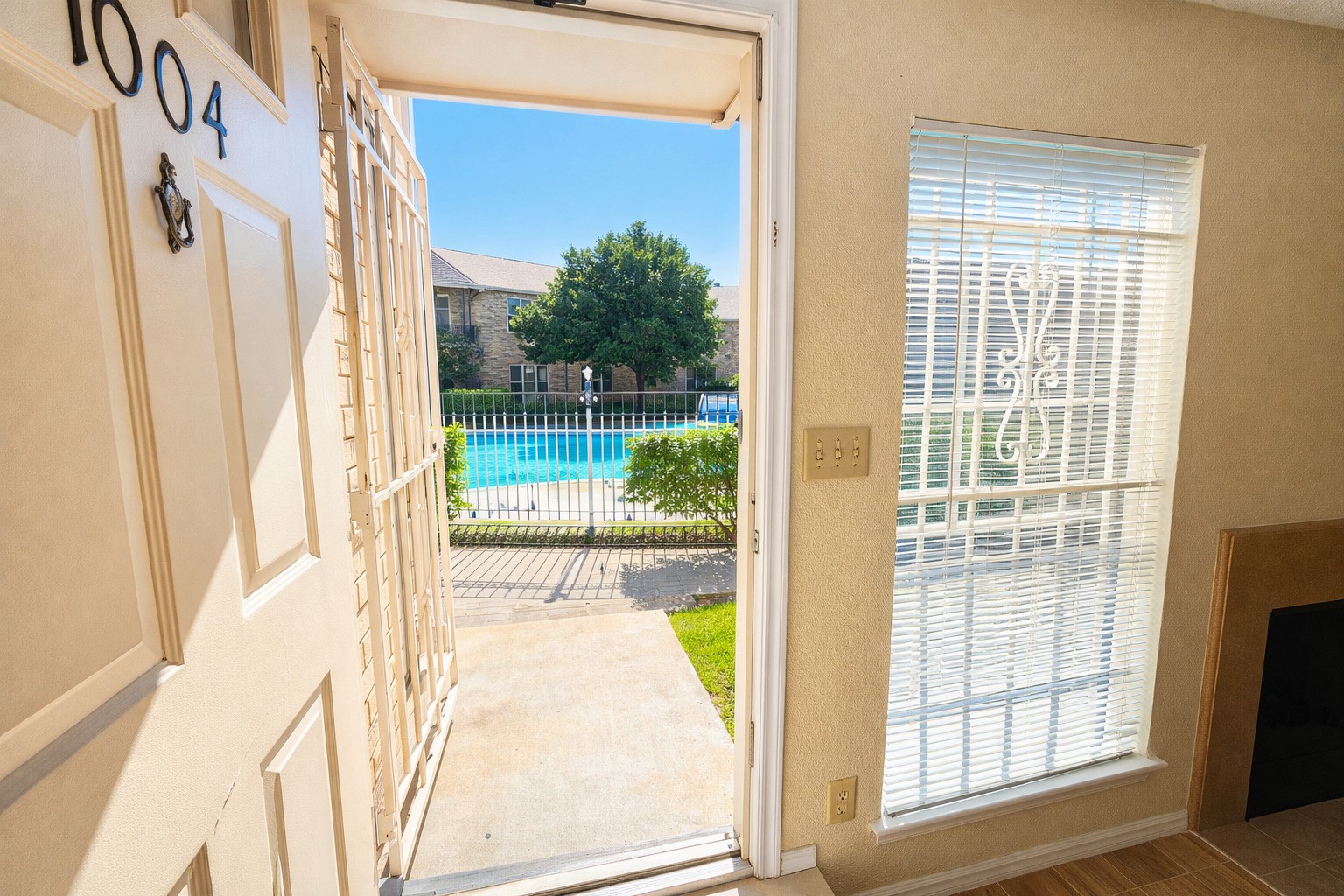 3100 Jeanetta Street, Unit 1004 Houston, TX 77063 - Photo 6 of 42 Step out your front door and into a vacation mindset with an immediate, sun-drenched view of the community’s central aquatic oasis.