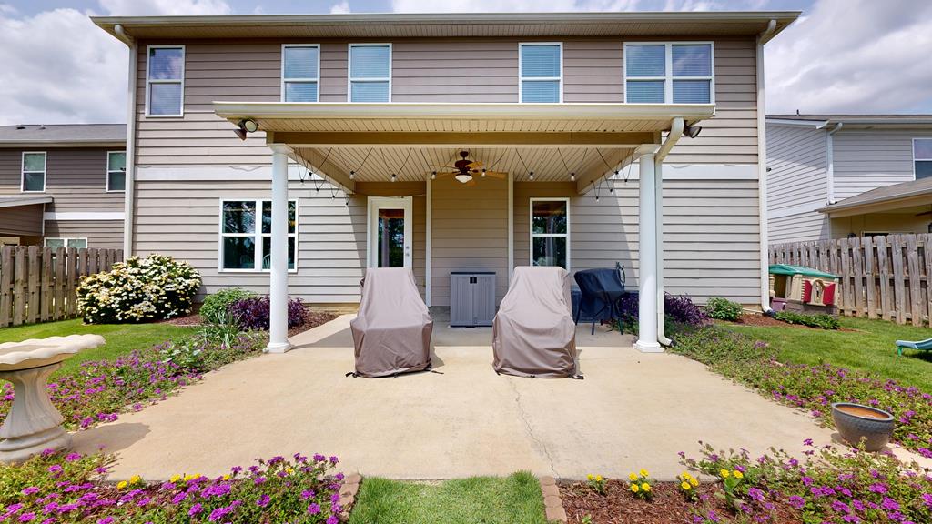 9672 Yellow Pine Road Midland, GA 31820 - Photo 54 of 63 back patio and flower beds