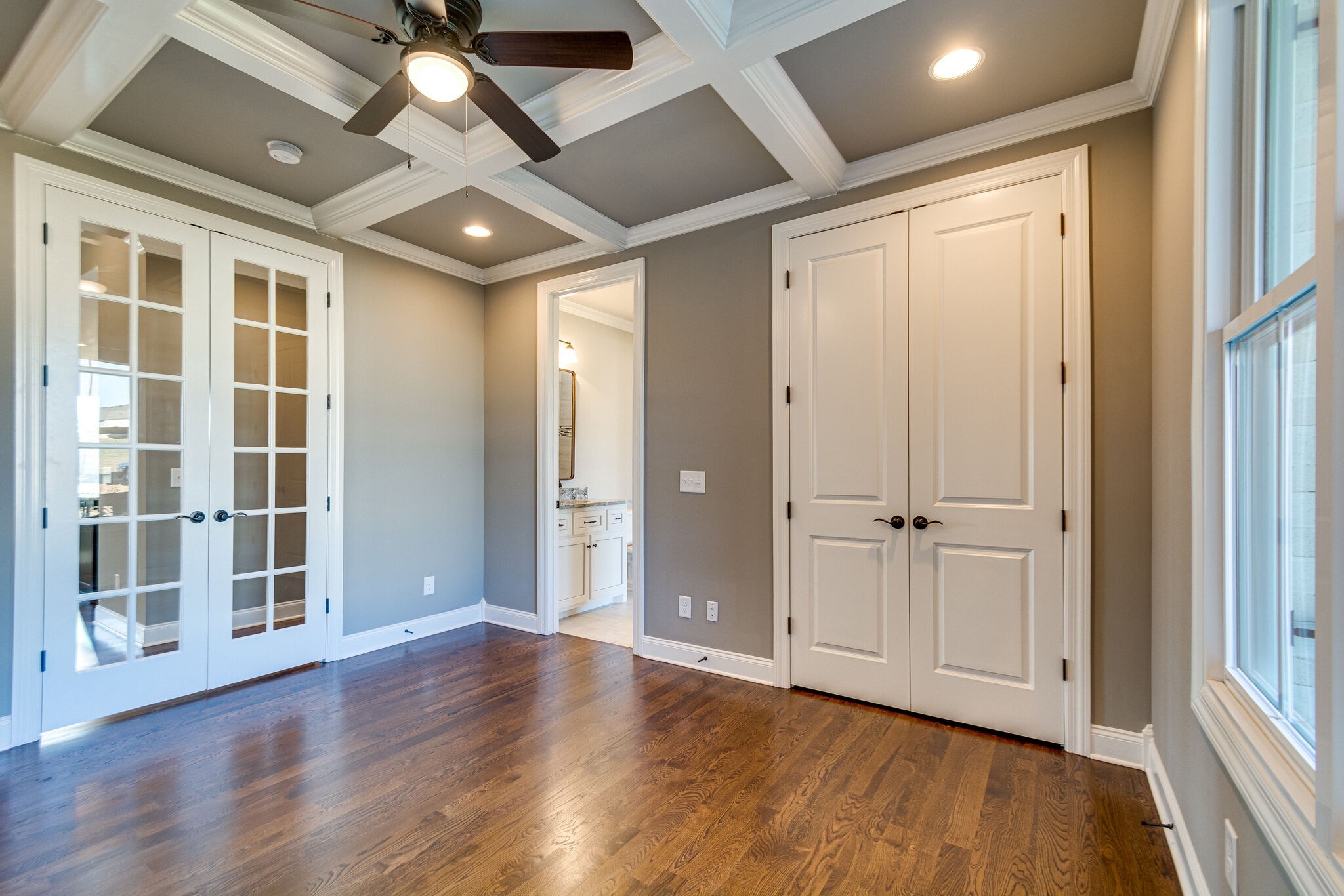 1016 Abbey Rd Way Spring Hill, TN 37174 - Photo 16 of 44 a view of empty room with wooden floor and fan