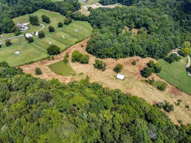 3442 Sweeney Hollow Road Franklin, TN 37064 - Photo 6 of 15 an aerial view of a house with a yard and large trees