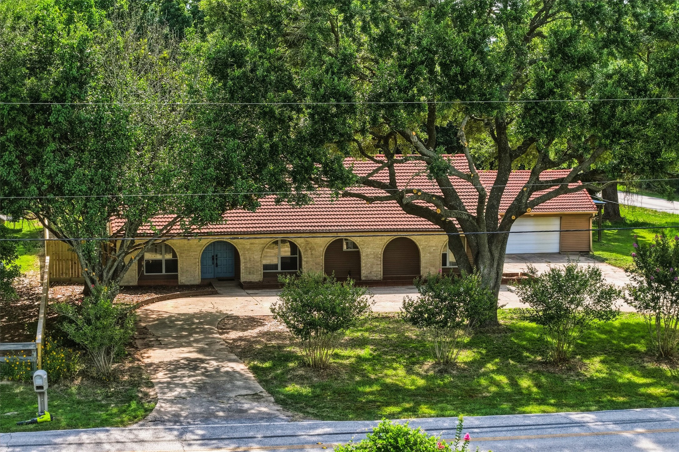22923 Tomball Cemetery Road Tomball, TX 77377 - Photo 2 of 50 View of this beautiful spanish style home!