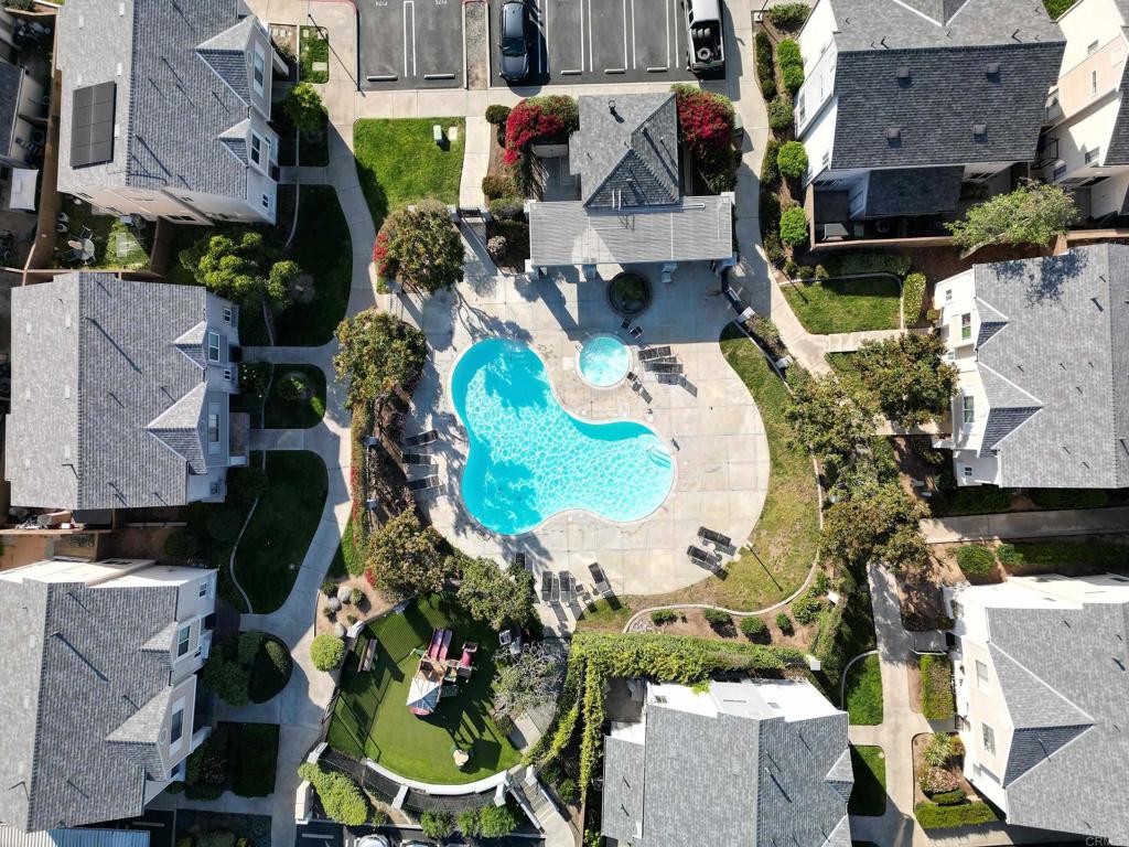 8927 Windham Court Spring Valley, CA 91977 - Photo 24 of 28 an aerial view of a house with a swimming pool and outdoor space