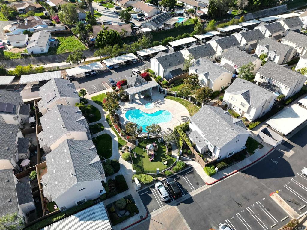 8927 Windham Court Spring Valley, CA 91977 - Photo 25 of 28 an aerial view of a highlighted house