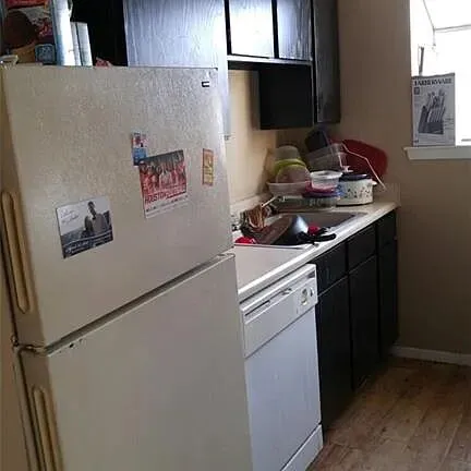 a room with storage and utility