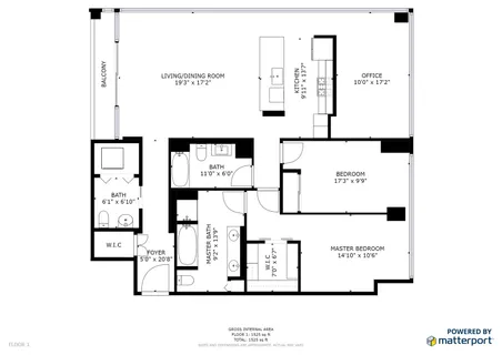 $625,000 | 611 South Wells Street, Unit 1903, Chicago, IL 60607