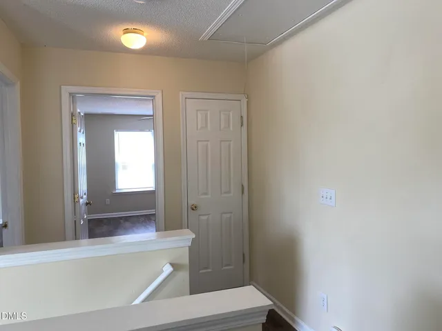 a view of front door