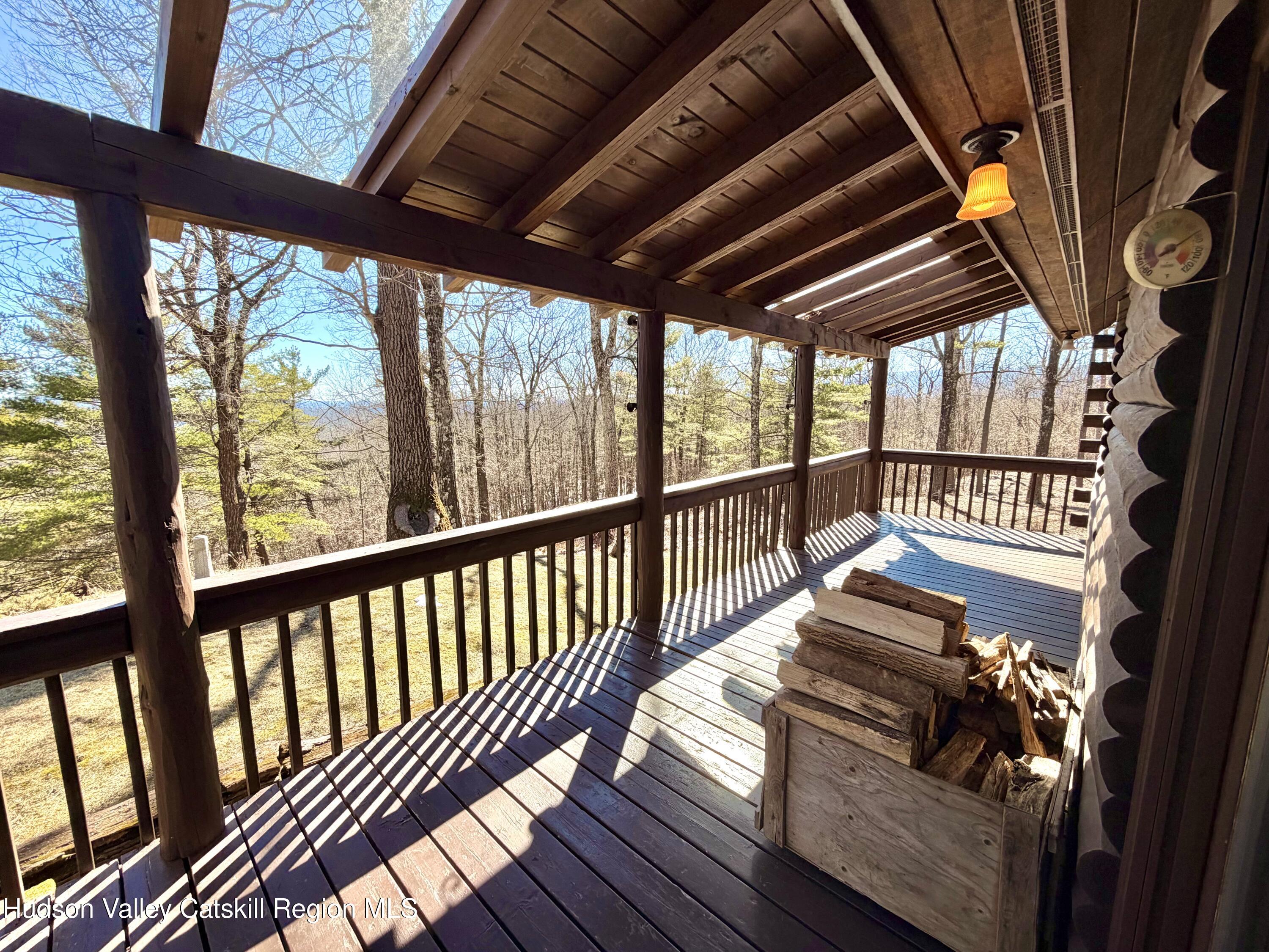 380 Easy Street Catskill, NY 12414 - Photo 11 of 57 a view of balcony with wooden floor