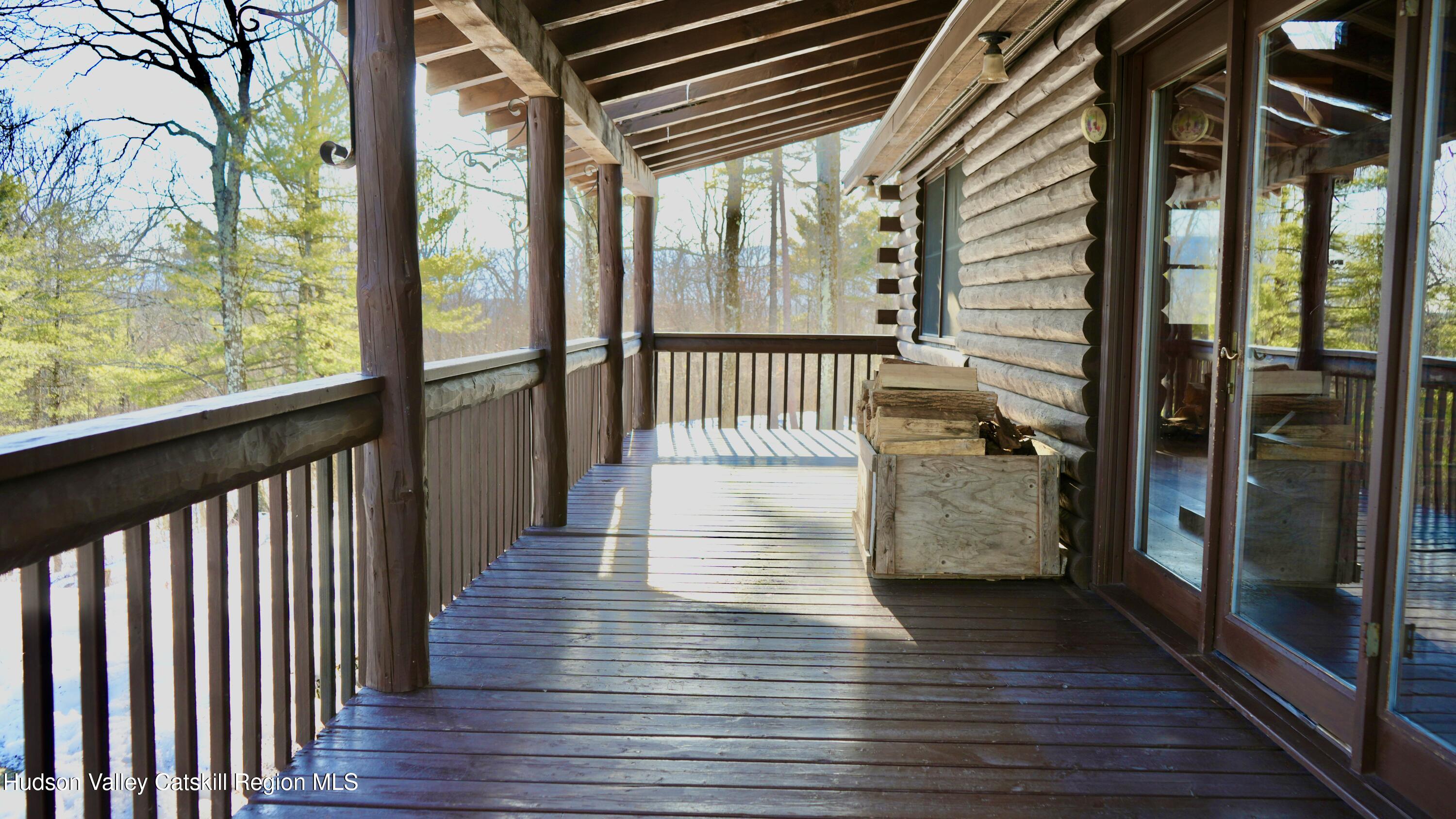 380 Easy Street Catskill, NY 12414 - Photo 9 of 57 a view of a hallway with wooden floor