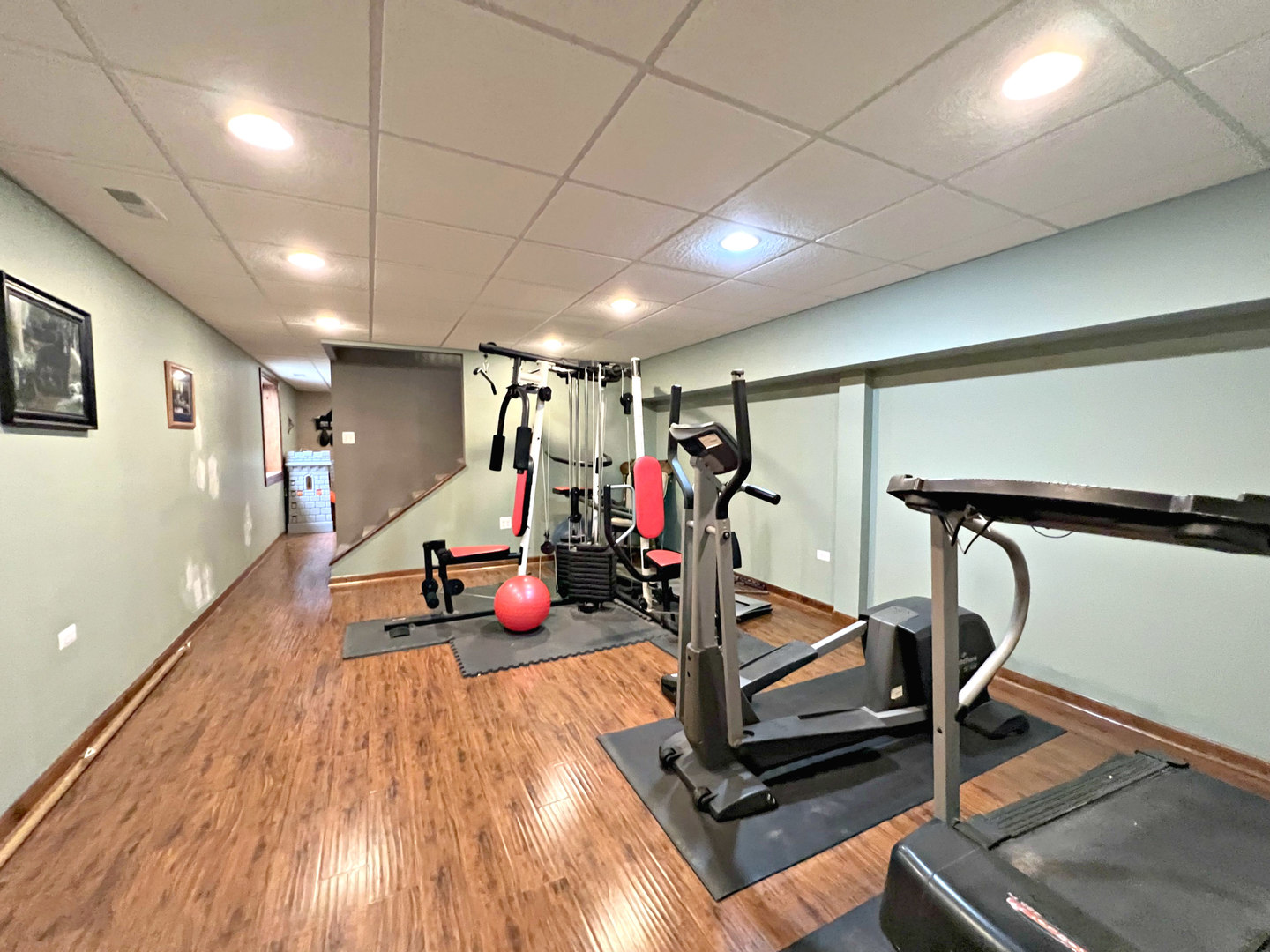 14508 Nichols Road Hebron, IL 60034 - Photo 27 of 38 a view of a room with gym equipment