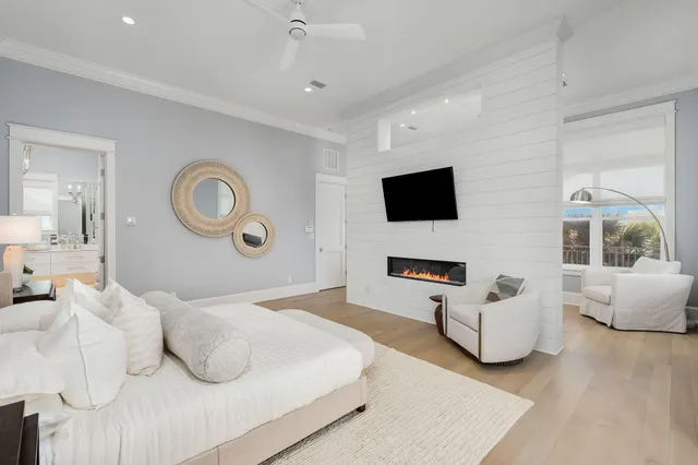 a front view of a house with swimming pool