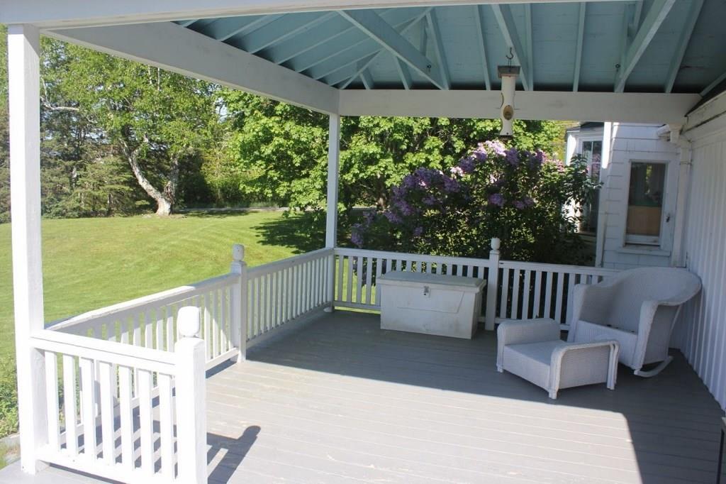 38 Old Ferry Road Deer Isle, ME 04627 - Photo 8 of 35 Wonderful covered porch facing the Reach