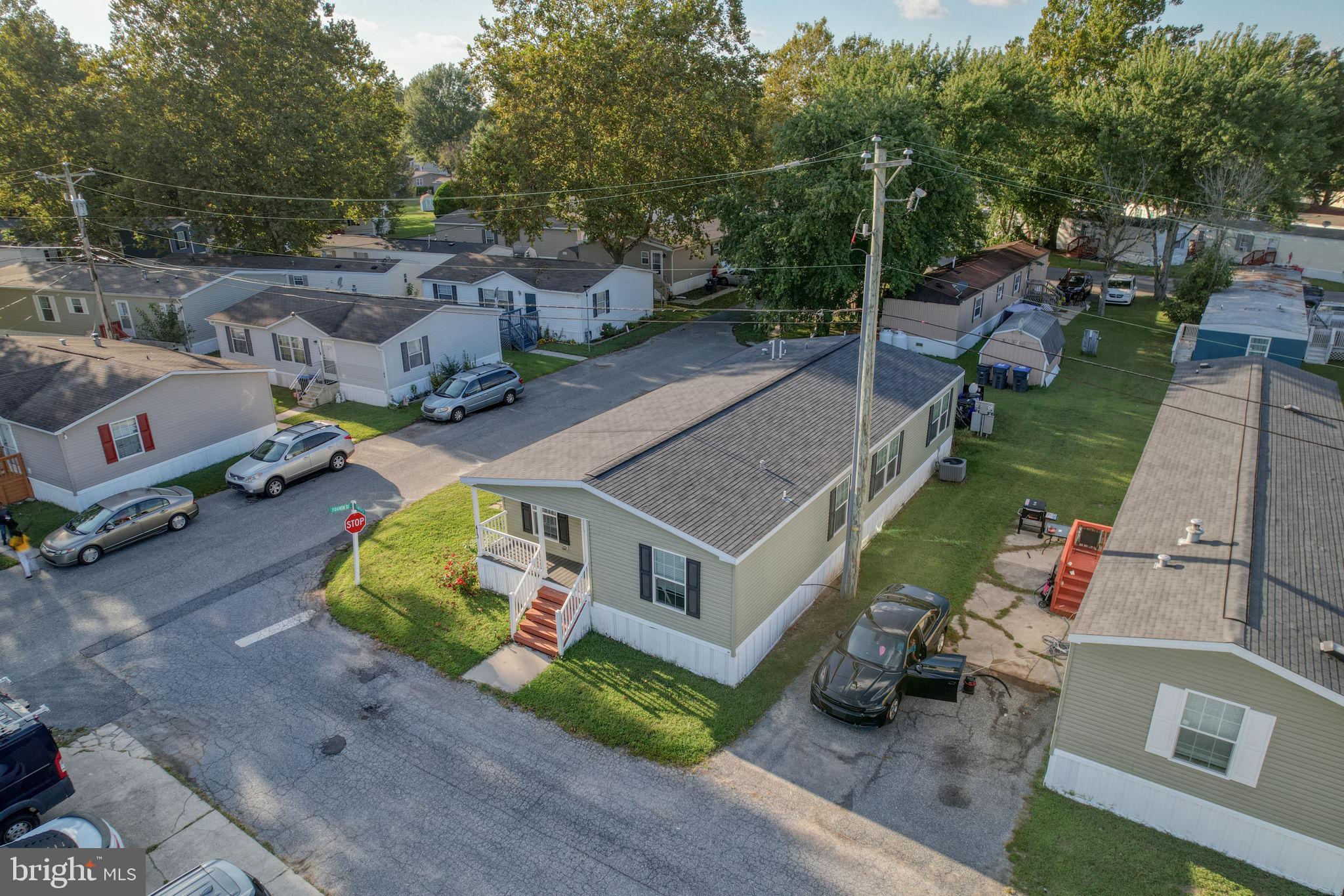 413 4th Street Frederica, DE 19946 - Photo 29 of 31 an aerial view of a house with garden space and street view