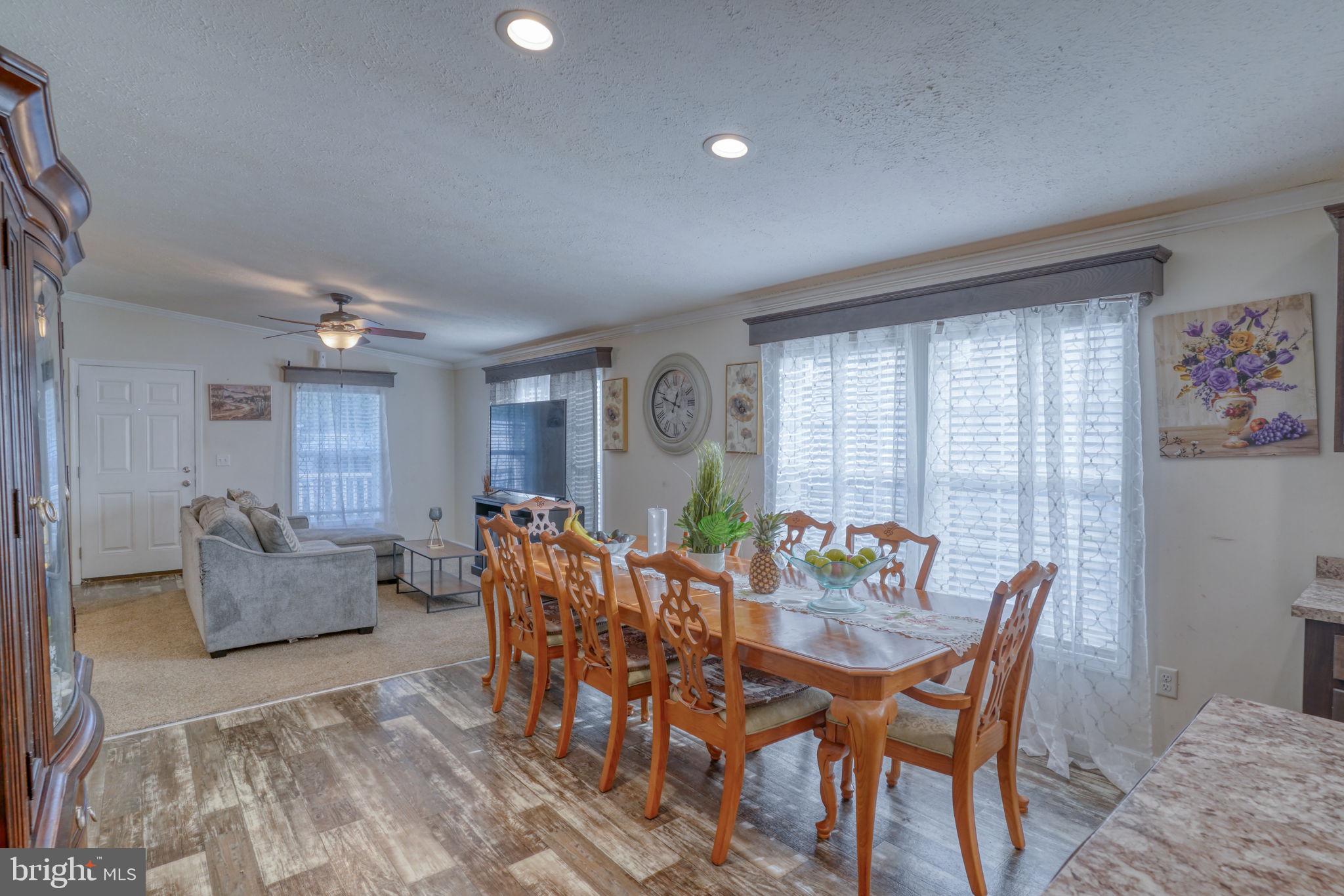 413 4th Street Frederica, DE 19946 - Photo 9 of 31 a view of a dining room with furniture window and wooden floor