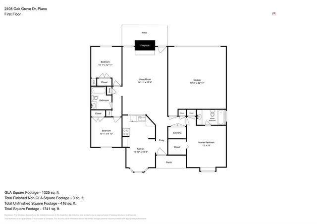 a picture of floor with a white building