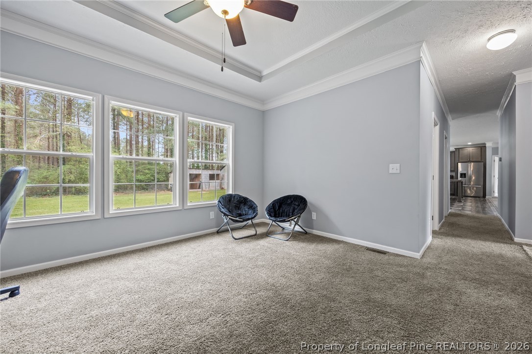 2252 Old Stage Road South Erwin, NC 28339 - Photo 15 of 47 a view of room with a ceiling fan and window