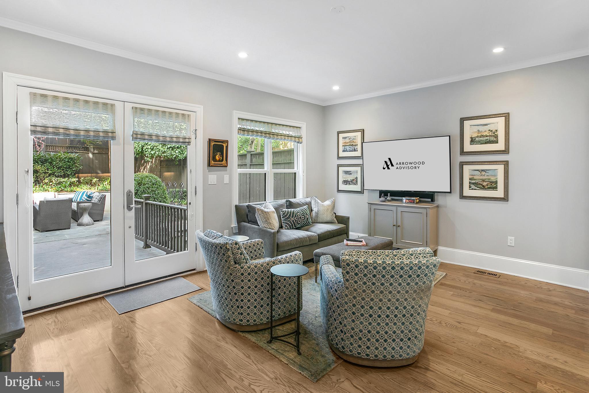 2807 Q Street Northwest Washington, DC 20007 - Photo 11 of 34 a living room with furniture and a window