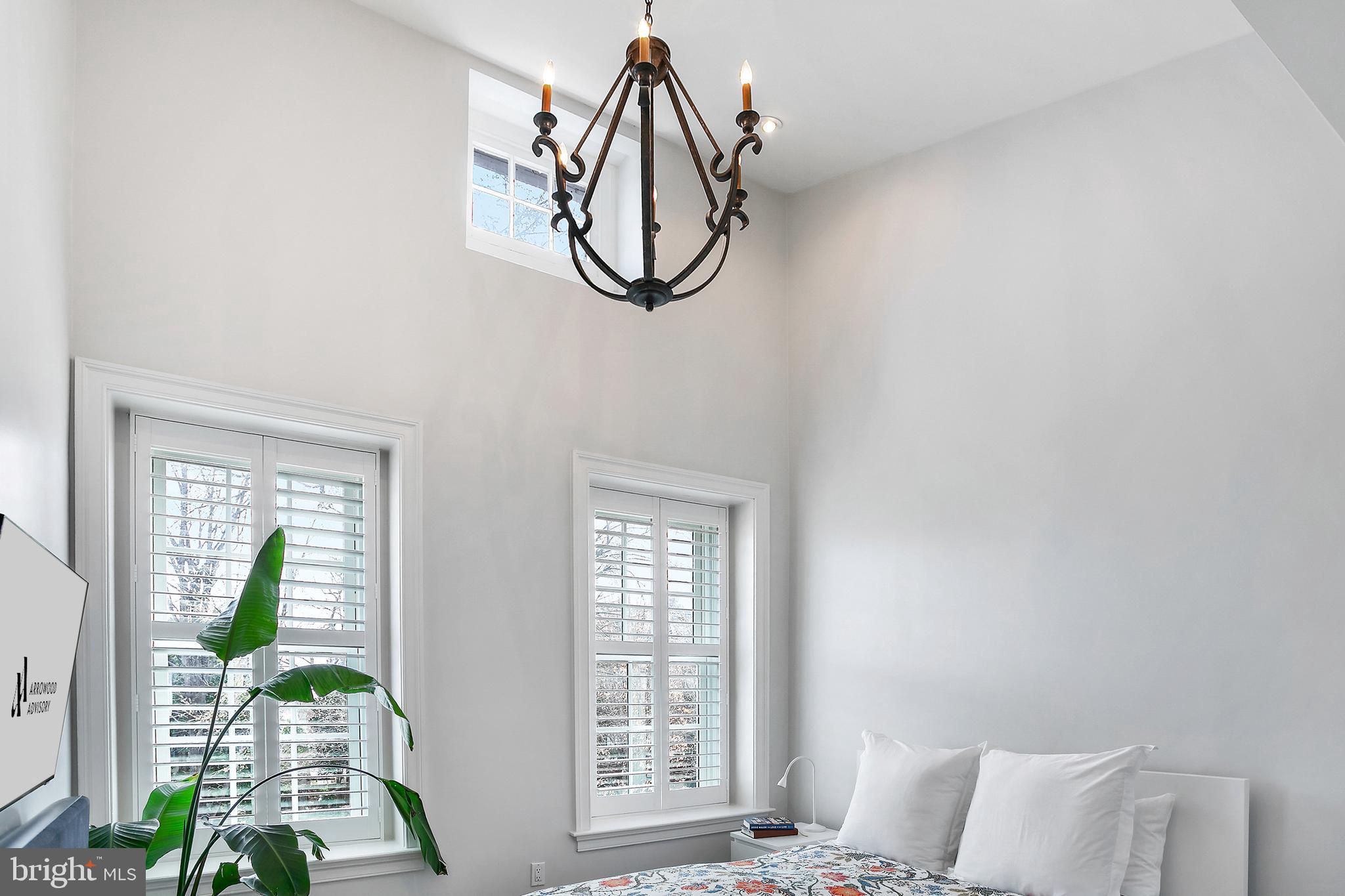 2807 Q Street Northwest Washington, DC 20007 - Photo 23 of 34 a view of a dining room with windows