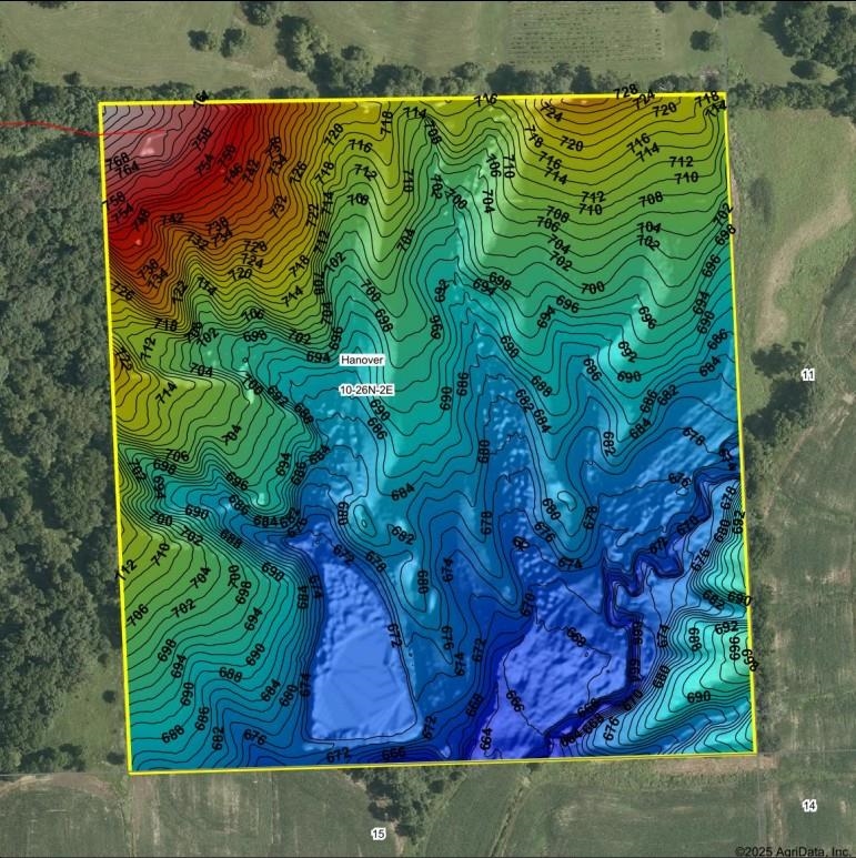 2287 West Hanover Road Hanover, IL 61041 - Photo 38 of 38 a view of a yard