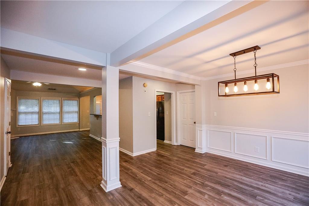 3264 Star Pine Court Duluth, GA 30096 - Photo 22 of 43 a view of hallway with wooden floor