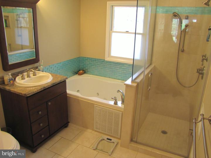 62 Pin Oak Road Skillman, NJ 08558 - Photo 9 of 21 a bathroom with a tub sink and mirror