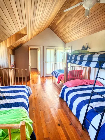 a view of a patio with couches and table