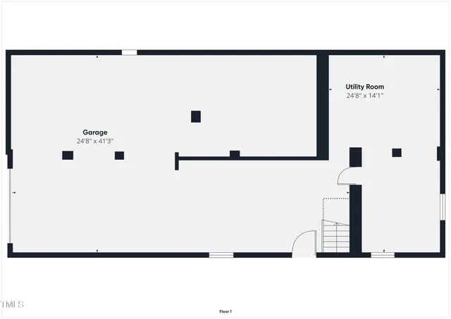 a picture of a floor plan