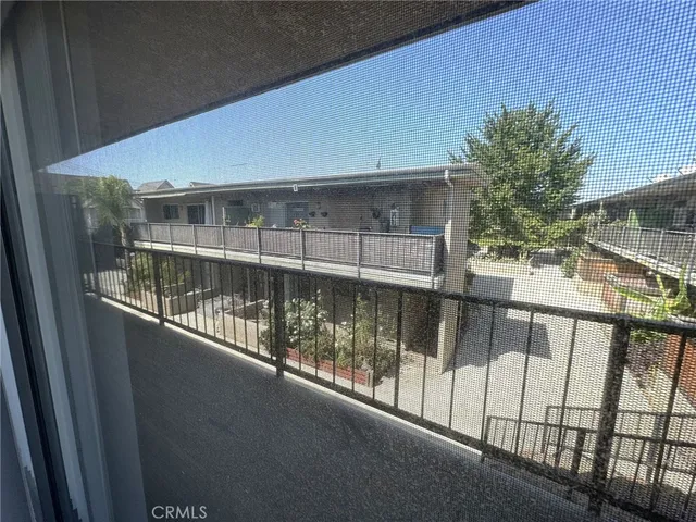 a view of balcony with outdoor space