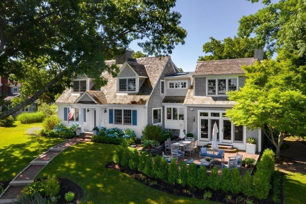 26 Talbot Road Hingham, MA 02043 - Photo 2 of 40 a front view of house with yard and green space